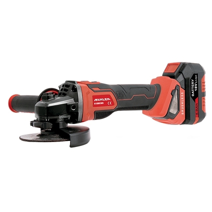 AMOLADORA ANGULAR A BATERÍA 18V 5 Ah 125 MM   