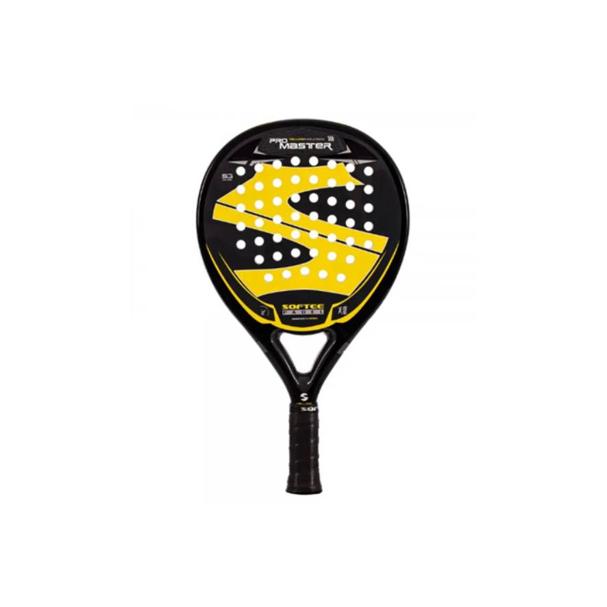 Pala padel Softee Pro Master Evolution amarilla