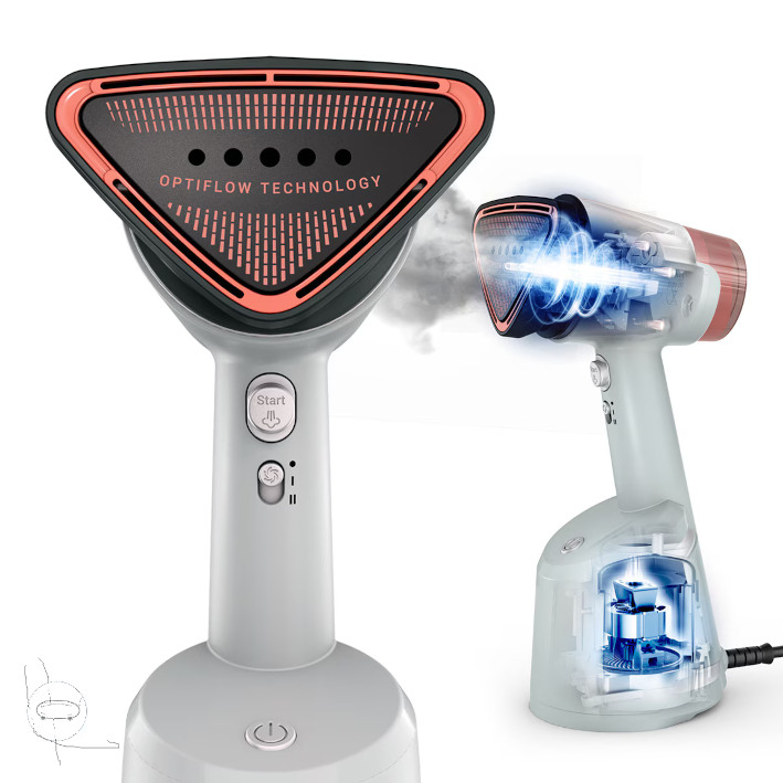 Plancha vertical vapor AeroSteam Rowenta