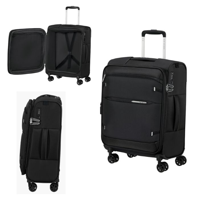 Maleta spinner Samsonite Gotwist negra 68cm